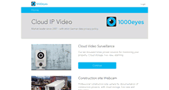 Desktop Screenshot of 1000eyes.de